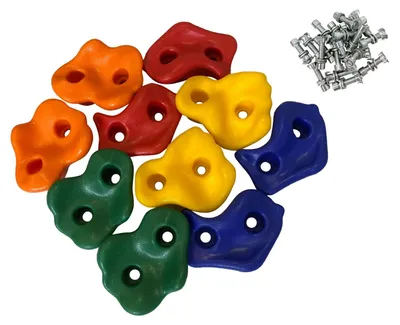 Produktbild von Klettersteine Kletterwand Boulderwand für Spielturm 40 Stück