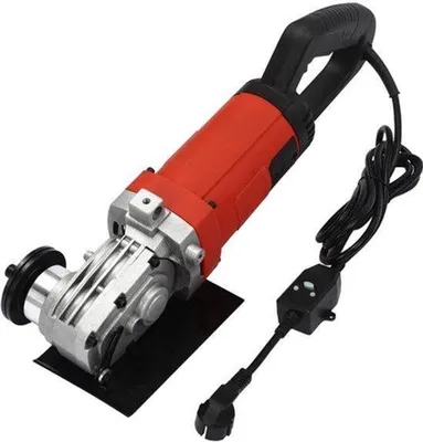 Productafbeelding van Elektrische Betonzaag Steenzaag - 4000 W Vermogen - 165 mm Zaagdiepte - Koolstofstaal Zaagblad - Voor Metselwerk - Steensnijmachine