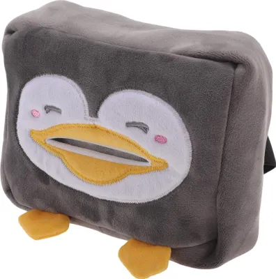 Produktbild von Auto-Taschentuchhalter Auto-Taschentuchbox-Organizer Plüsch 11x16x6cm Grau 1 Stück