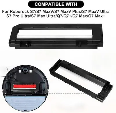 Produktbild von Ersatzteile Hauptbürsten Rückseitenabdeckung für Roborock S7, S7+, S7 MaxV, S7 MaxV Ultra, S7 MaxV Plus, Q7, Q7+, Q7 Max, Q7 Max+ Staubsauger-Zubehörmaschinen