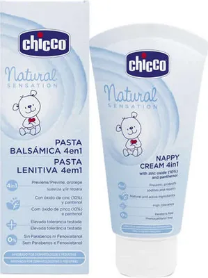 Obrázek produktu pro Chicco CHICCO Nappy cream 4 in 1, 100 ml