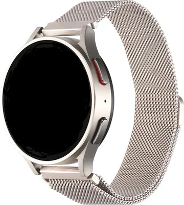 Produktbild von Strap-it Samsung Galaxy Watch 6 - 44mm Milanese Armband (Polarstern)