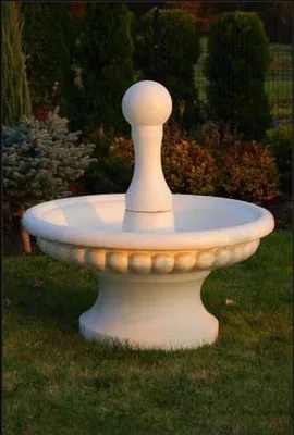 Image de Fontaine décorative Fontaine sculpture Décoration Jardin Fontaine Étang 129cm Nouveau