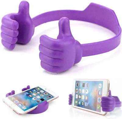 Immagine prodotto di Supporto universale per telefono da scrivania, colore lilla