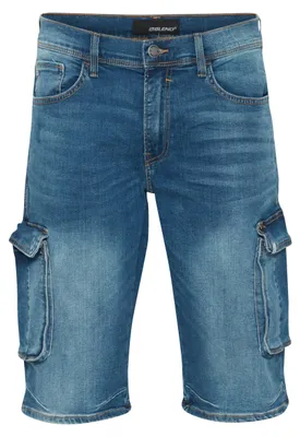 Produktbild von BLEND Lässige Sommershorts Moderne Taschen Relaxed Design Denim Größe: XL