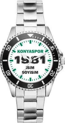 Produktbild von KIESENBERG Herrenuhr Armbanduhr Konyasport Geschenk Fan Artikel Zubehör Fanartikel Analog Quartz Uhr 21212