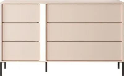 Produktbild von Kommode DAST J mit Schubladen beige / kaschmir