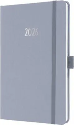 Produktbild von sigel Buchkalender Jolie Feel 2026 Textil A5 lila
