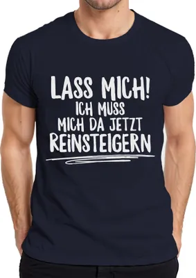 Immagine prodotto di Lasciatemi entrare ora nel dibattito Humour Funny Saying Maglietta da uomo, Navy, XL