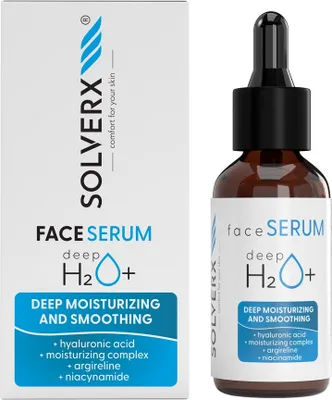 Zdjęcie produktu dla Solverx Deep H2O+ Serum do twarzy, 30 ml
