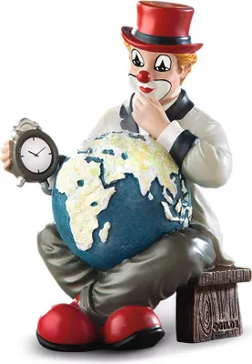 Obrázek produktu pro GILDE Decofigure Clown Nimm` dir Zeit V. 11 cm, 10250