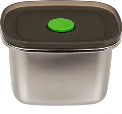 Produktbild von Brotbox aus Edelstahl mit Vakuumverschluss in Silber Aufbewahrungsdose