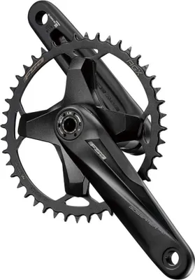 Immagine prodotto di Guarnitura FSA Gossamer Pro MegaExo AGX+ 165 mm nera - rigida Performa...