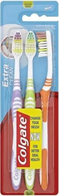 Produktbild von Colgate Extra Clean Medium 3er-Pack