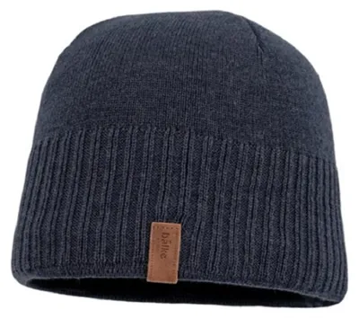 Balke Unisex Strickmütze Vollfleecefutter in blau