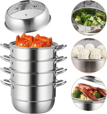 Obrázok produktu pre Famanu Stoompan, 5-litrový hrniec – s vyšším vekom, priemer 30 cm