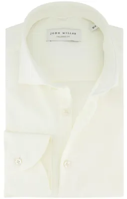 Produktbild von John Miller tailliertes Hemd Creme