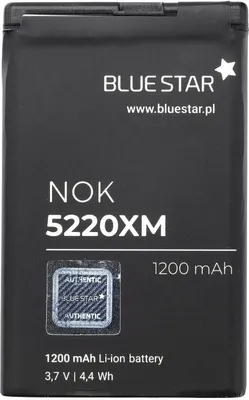 Immagine prodotto di Bluestar batteria di ricambio compatibile con Nokia C3 / C5-00 / C6-01 1200 mAh batteria di ricambio Accu BL-5CT