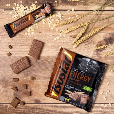 Produktbild von Isostar Reep Chocolate High Energy (105 gr)