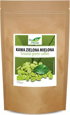 KAWA ZIELONA MIELONA BIO 250 g - BIO PLANET
