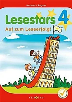 Obrázok produktu pre Lesestars Lesestufe 4. Übungsbuch mit Lösungen