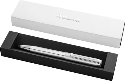 Produktbild von Pelikan Kugelschreiber PURA K40 Silber Geschenkbox