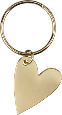 Produktbild von Räder Glücksanhänger Herz Gold 3,7x3 cm