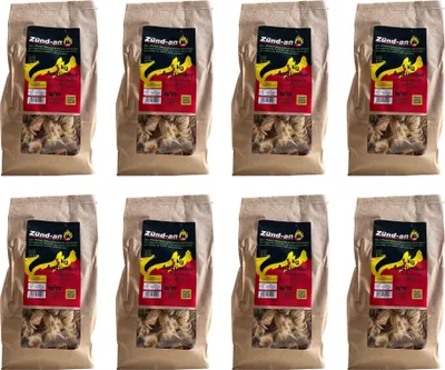Produktbild von daniplus Öko Kaminanzünder Grillanzünder Anzündwolle Anzünder Holzwolle Ofenanzünder 8 Kg.