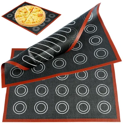 Silikon-Backmatte 2er-Set, 30x40 cm, antihaftbeschichtet, wiederverwendbar