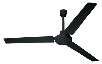 Produktbild von ACA Deckenventilator mit Beleuchtung, schwarz, 140 cm, 60 W, AC, FANOUBL10