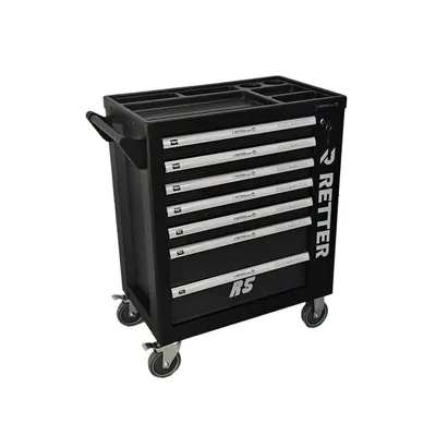 Immagine prodotto di Carrello portautensili R5 con 276 utensili | 7 cassetti - Carrello da officina RETTER