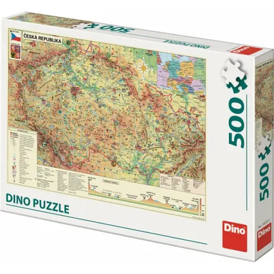 Obrázok produktu pre Mapa Českej republiky 500D