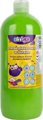 Produktbild von Strigo Farba Plakatowa Jasnozielona 1000 ml