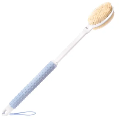 Obrázek produktu pro Kartáč na tělo do sprchy s výsuvnou rukojetí - exfoliující kartáč na tělo