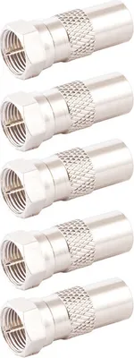Produktbild von IEC-Stecker auf F-Stecker SET 5x
