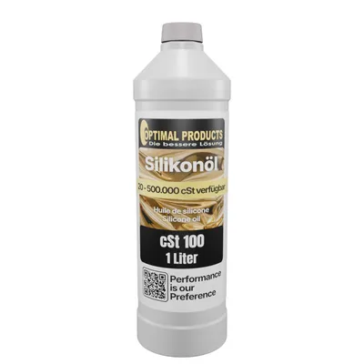 Produktbild von Silikonöl 100 % REIN 100 cst 1 X 1 liter vielseitig einsetzbar