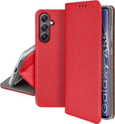 Immagine prodotto di Custodia per Samsung Galaxy A55 | A55 5G SMART MAGNET CASE PORTAFOGLIO + VETRO 9H