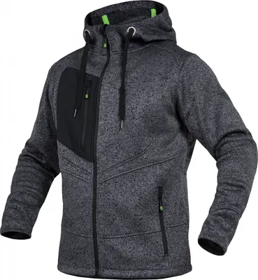 Produktbild von Leibwächter Strickjacke CASTJ Gr. XL grau