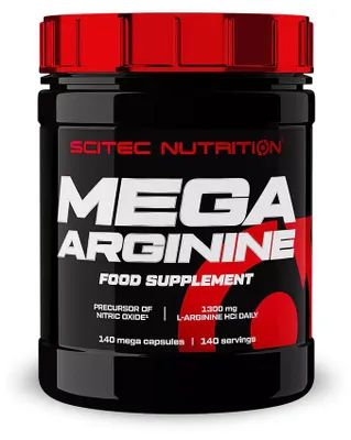 Produktbild von Scitec Mega Arginine 140 Kapsel