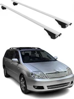 Obrázek produktu pro Příčníky střešních nosičů pro Toyota Corolla 2002-2008 Stříbrná