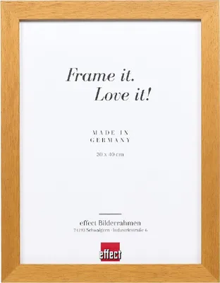 Produktbild von effect Wandspiegel Profil 52 Eiche 28x35 cm