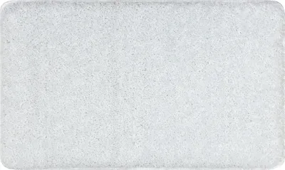 Produktbild von Badteppich SYNERGY, Glamour, rutschfest, weich – Polyester weiß Weiß 60x100 cm