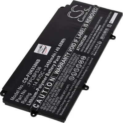 Image de Batterie compatible avec l'ordinateur portable Fujitsu LifeBook U937 U938 Type FPB0340S Type FPCBP536
