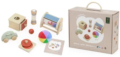Image de VIGA : Coffret de jouets éducatifs pour les enfants de 6 à 12 mois