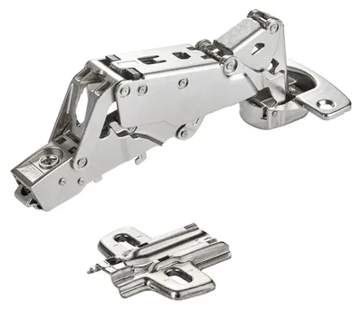 Produktbild von Hettich Topfband Sensys 8657i T52 Eckanschlag 165° – Null-Einsprung, Montageplatte D 1,5