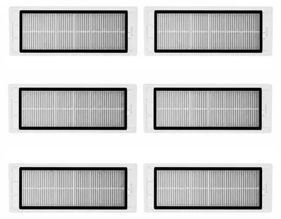 6 HEPA-Ersatzfilter für Roborock S5, S6, S5 Max, E25, E35