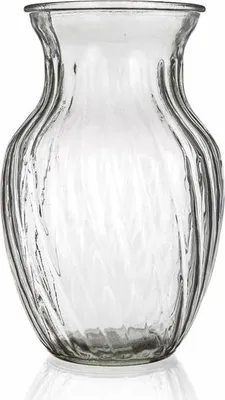 Produktbild von Banquet Molla Blumenvase aus Glas, 20 cm hoch, oben Ø 10 cm, unten Ø 7,5 cm