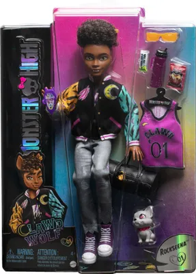 Produktbild von MATTEL Monster High Clawd Wolf Puppe 0