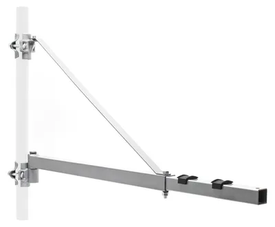 Schwenkarm für Seilwinden, 600 kg, 110 cm, silber