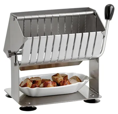 Productafbeelding van Hand-Currywurst Cutter voor Soepen en Sauzen - 10 Liter, Elektronisch met Indirecte Verhitting